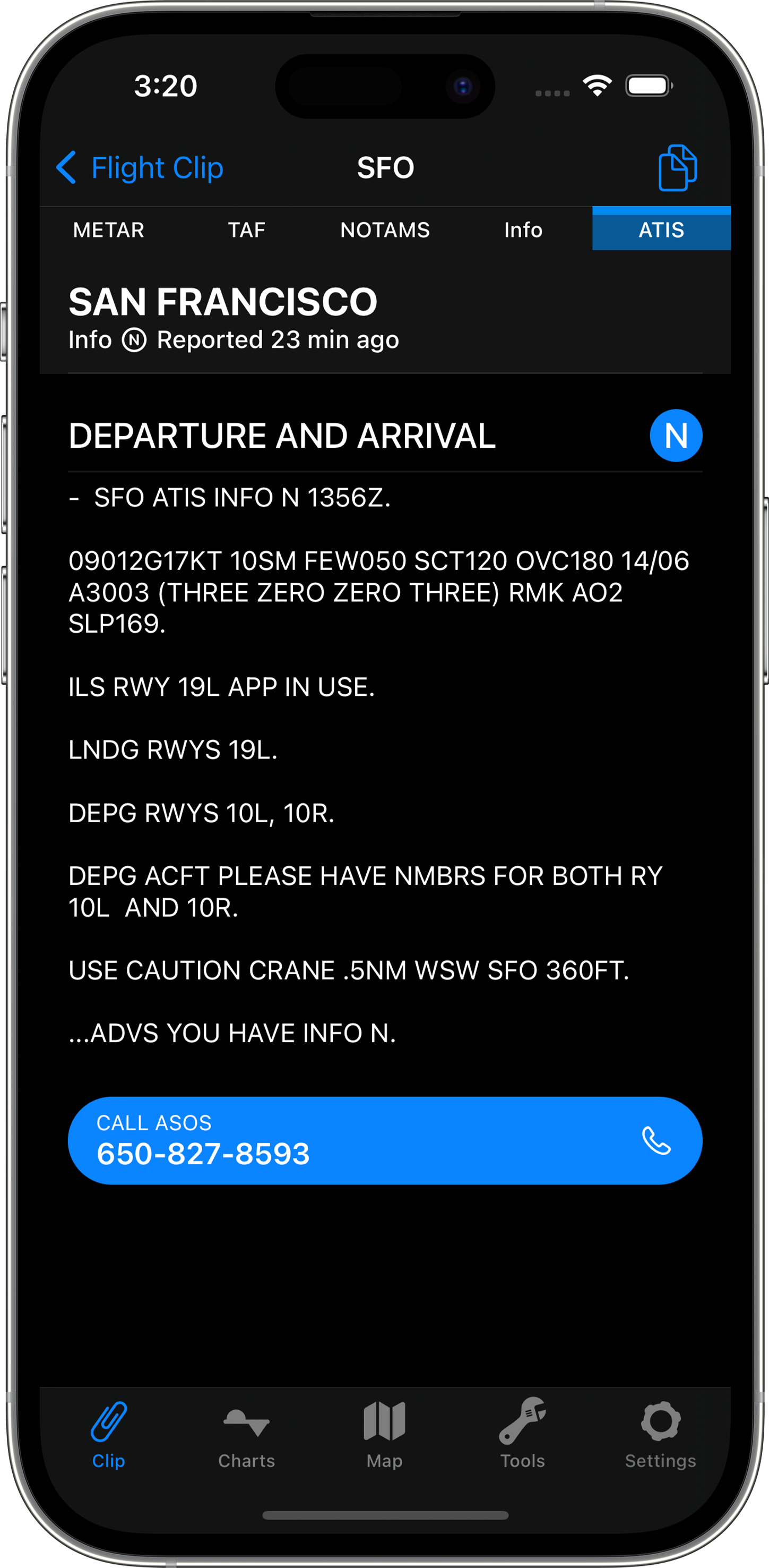 ATIS report